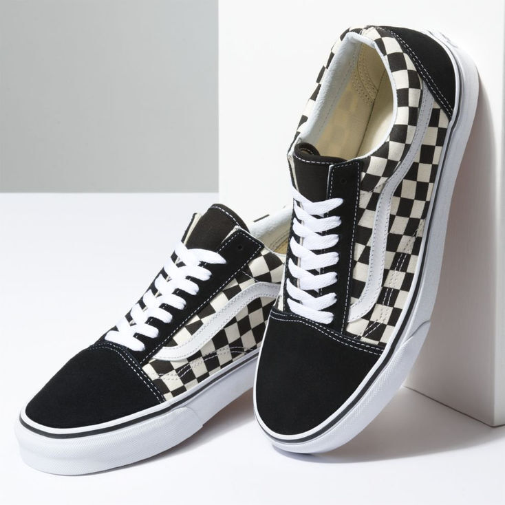 Vans皮革拼帆布Old Skool  $599。