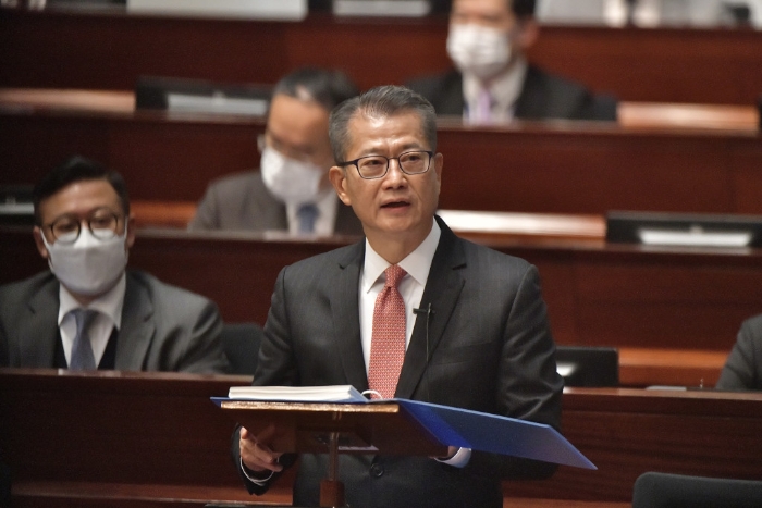 财政司司长陈茂波。