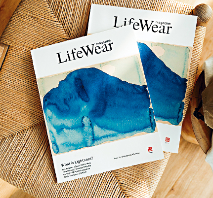 《LifeWear Magazine》除了在Uniqlo专门店免费派发，亦可在品牌官网上细阅。