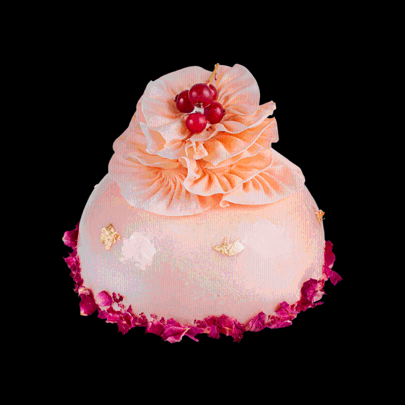 “典雅女王”日本产白桃蛋糕