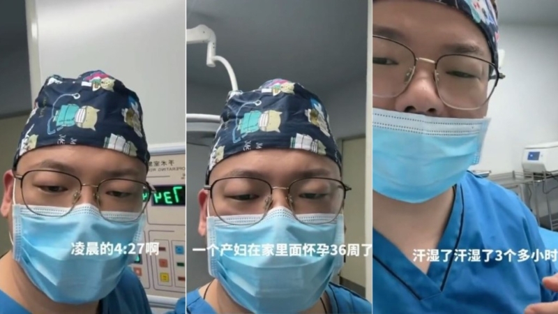 网红医生为吸流量，自导自演急救短片，被平台永久封号。