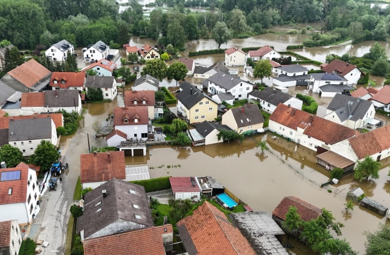 德国西南部暴雨成灾，多地进入紧急状态。路透社