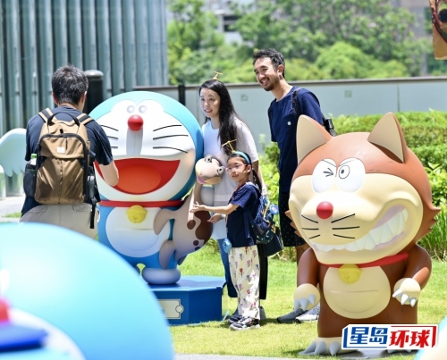 《100%多啦A梦 & FRIENDS》巡回特展第二日。 钟健华摄