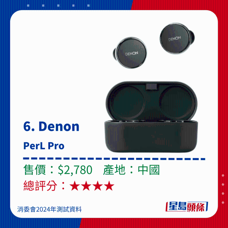 6.Denon PerL Pro