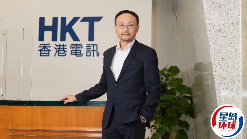 香港电讯（HKT）以崭新科技助力各界数码转型，迎接新时代的挑战，图为香港电讯商业客户业务董事总经理吴家隆（Steve）。