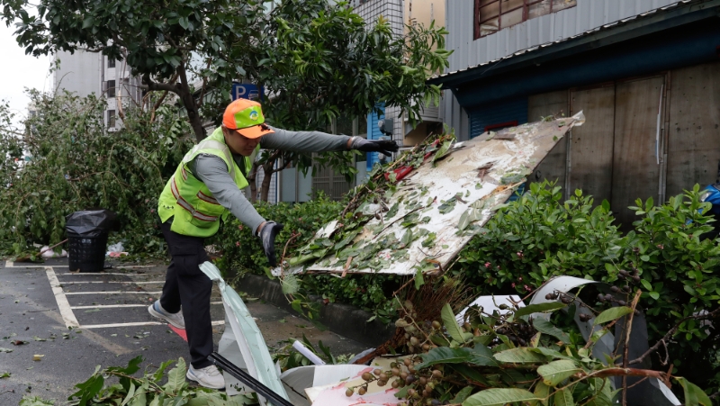 山陀儿袭台，新北市金山区再传2死，累计4死714伤。