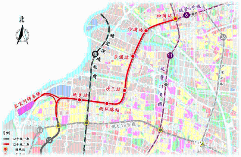 深圳5条地铁线路年内开通。1