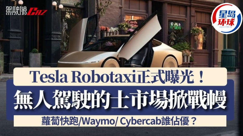 Tesla Robotaxi正式曝光