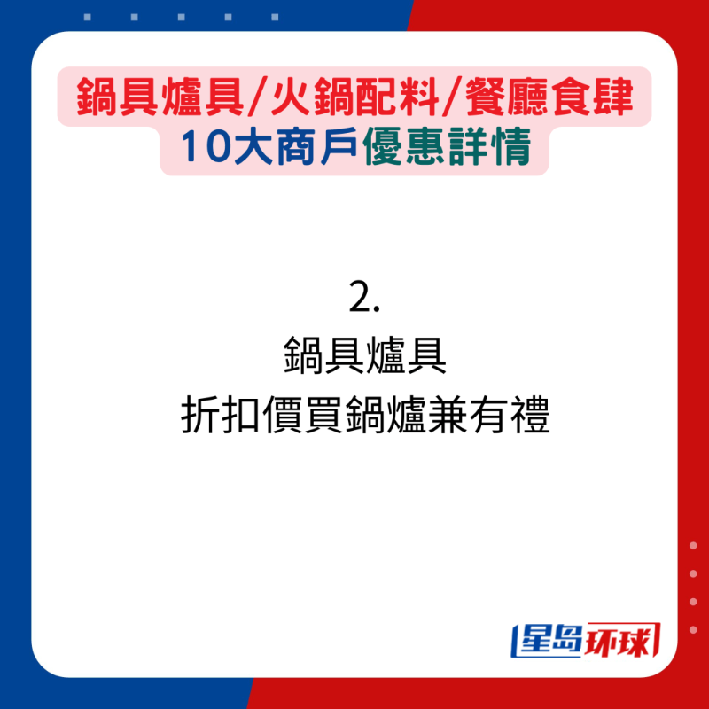 10大商户优惠详情10